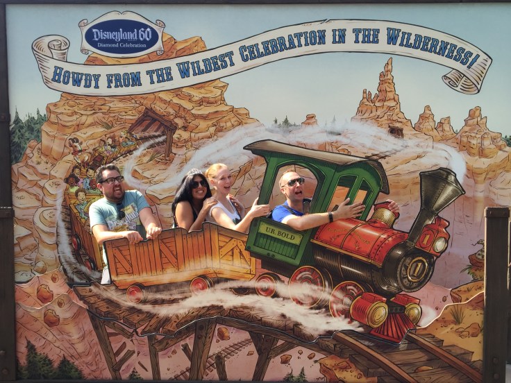 Fun photo moment outside Big Thunder Ranch BBQ