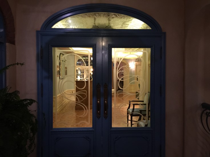The doors into Club 33